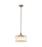 Light Prestige Okrągła lampa wisząca Vetro Złota1xE27 LP-2910/1P GD round