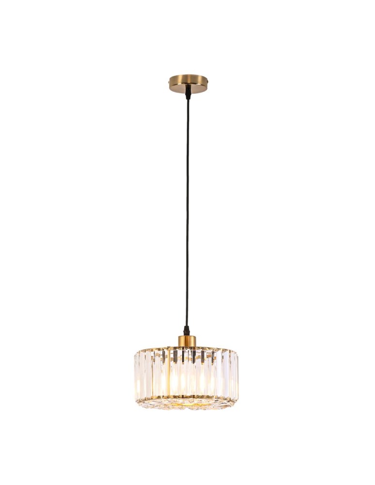 Light Prestige Okrągła lampa wisząca Vetro Złota1xE27 LP-2910/1P GD round