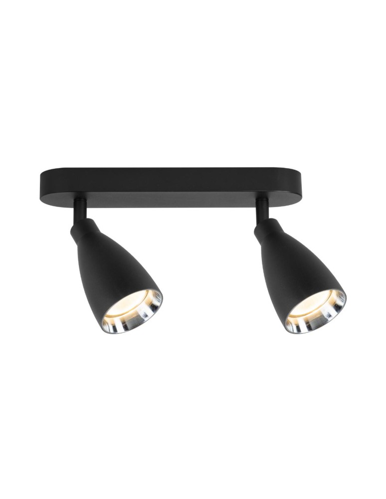 Spotlight ceiling lamps - Light Prestige Campana 2 spot black 2xGU10 LP-3103/2WS BK - product kolory-swiatla.pl 2