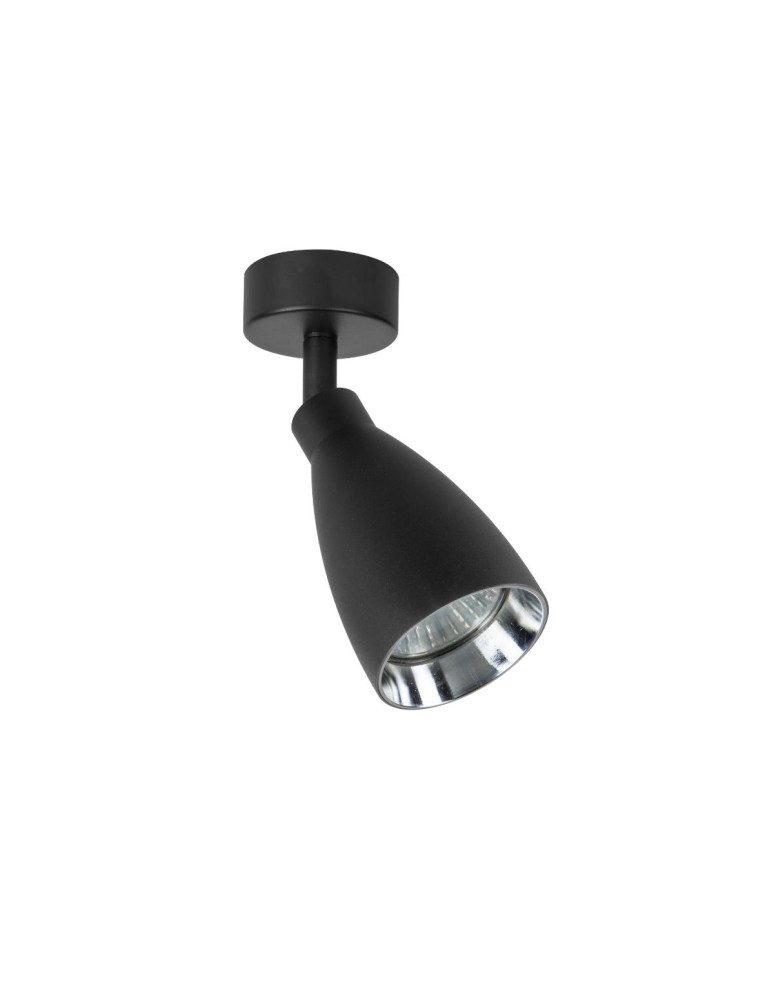 Spotlight ceiling lamps - Light Prestige Campana 1 spot black1xGU10 LP-3103/1WS BK - product kolory-swiatla.pl 1