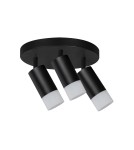 Spotlight ceiling lamps - Light Prestige Sonaya plafond 3 black LP-2803/3C BK - product 1