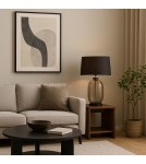 Table lamps with lampshade - Light Prestige Amur smoked table lamp 1xE27 LP-919/1T smoked - product 2
