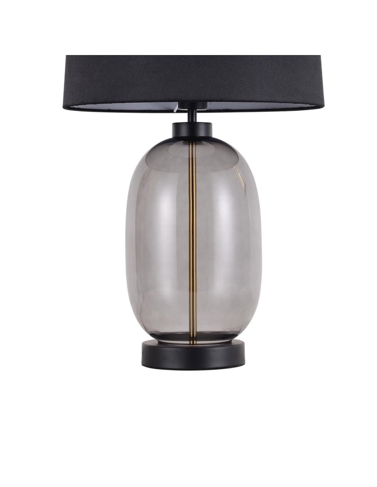 Table lamps with lampshade - Light Prestige Amur smoked table lamp 1xE27 LP-919/1T smoked - product kolory-swiatla.pl 5
