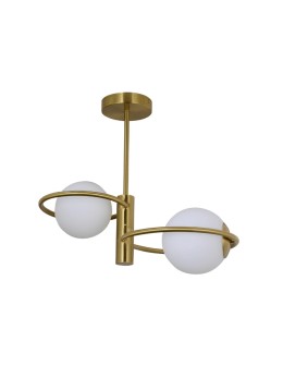 Light Prestige Plafon Dorado ring złota 2 x E14 LP-002/2C ring