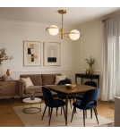 Light Prestige Plafon Dorado ring złota 2 x E14 LP-002/2C ring