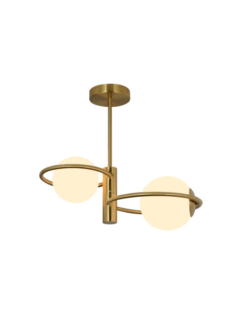 Light Prestige Plafon Dorado ring złota 2 x E14 LP-002/2C ring