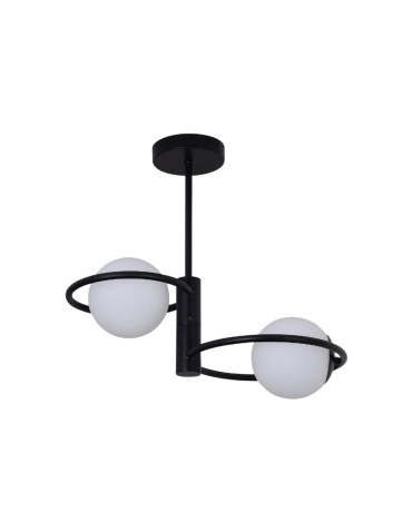 Light Prestige Plafond Dorado ring black 2 x E14 LP-002/2C ring BK