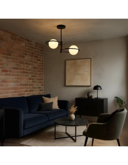 Light Prestige Plafon Dorado ring czarna 2 x E14 LP-002/2C ring BK - produkt 2