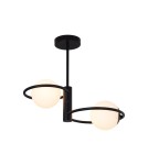 Light Prestige Plafon Dorado ring czarna 2 x E14 LP-002/2C ring BK