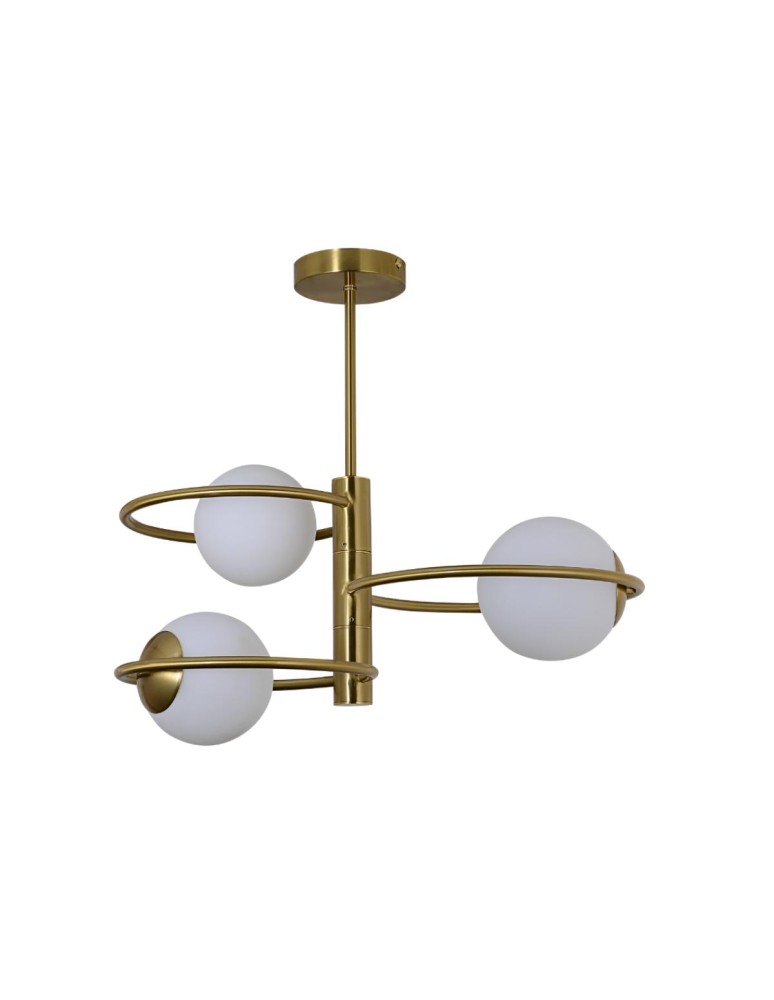 Pendant lamps - Light Prestige Plafond Dorado ring gold 3 x E14 LP-002/3C ring - product kolory-swiatla.pl 1