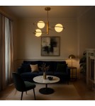 Light Prestige Plafon Dorado ring złota 3 x E14 LP-002/3C ring