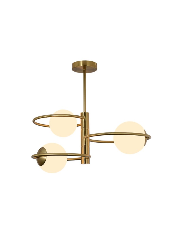 Light Prestige Plafon Dorado ring złota 3 x E14 LP-002/3C ring