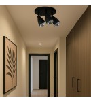 Spotlight ceiling lamps - Light Prestige Campana 3 plafond black 3xGU10 LP-3103/3C BK - product 2
