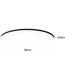 LED ceiling lamps - Light Prestige Plafond Alune round LED CCT LP-3009/1C WH round - product 4