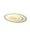 View Light Prestige Plafond Alune oval LED CCT LP-3009/1C WH oval.