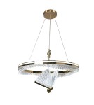 Pendant lamps - Light Prestige Marissa Cristal gold LED CCT pendant lamp LP-2515/1P Cristal GD. - product 1