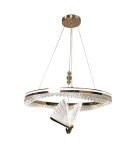 Light Prestige Lampa wisząca Marissa Cristal złota LED CCT LP-2515/1P Cristal GD Light Prestige Lampa wisząca Marissa Cristal złota LED CCT LP-2515/1P Cristal GD