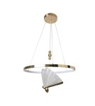 Pendant lamps - Light Prestige Marissa Ring gold LED CCT pendant lamp LP-2515/1P GD - product 1