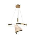 Light Prestige Lampa wisząca Marissa Ring złota LED CCT LP-2515/1P GD