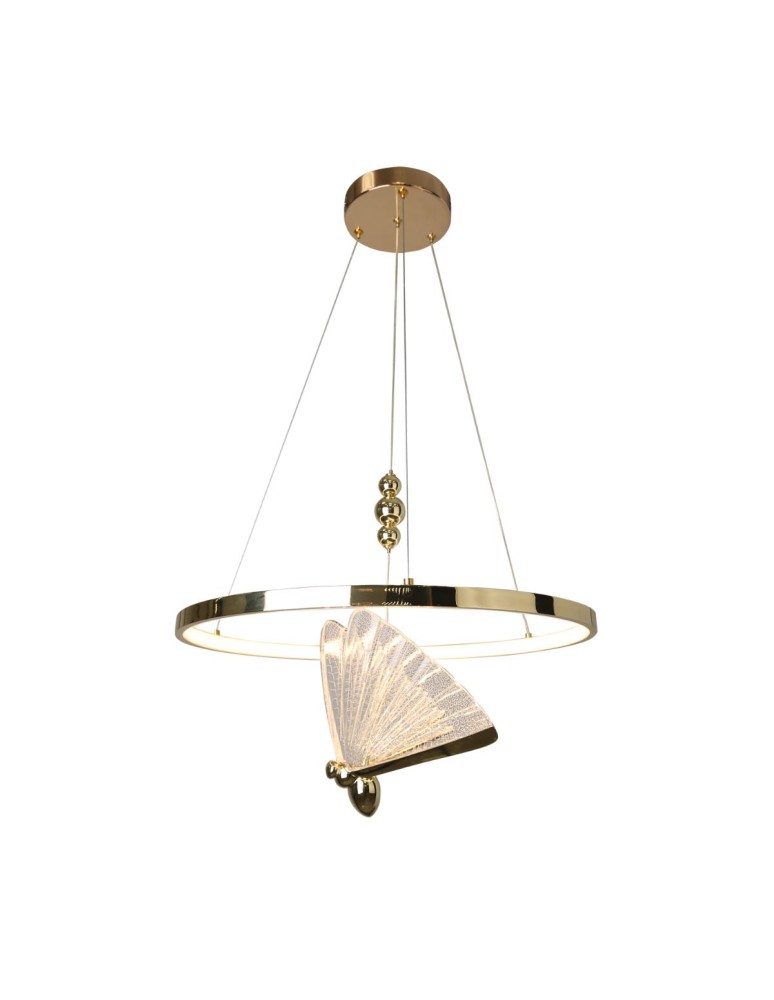 Pendant lamps - Light Prestige Marissa Ring gold LED CCT pendant lamp LP-2515/1P GD - product kolory-swiatla.pl 2