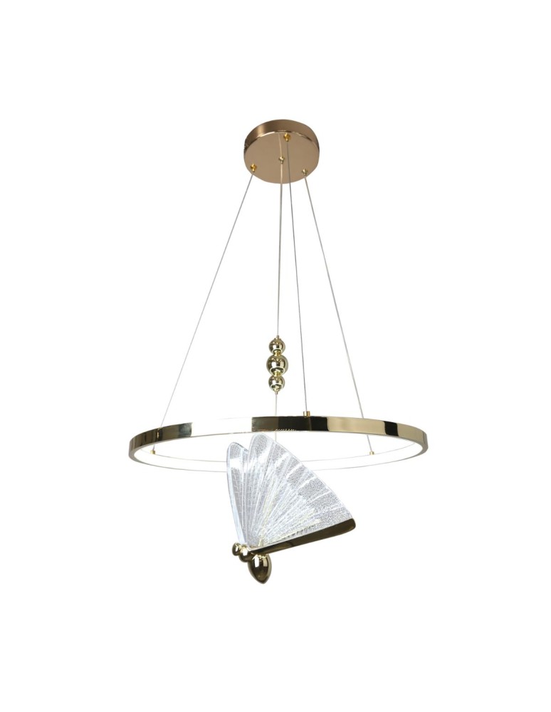 Light Prestige Lampa wisząca Marissa Ring złota LED CCT LP-2515/1P GD