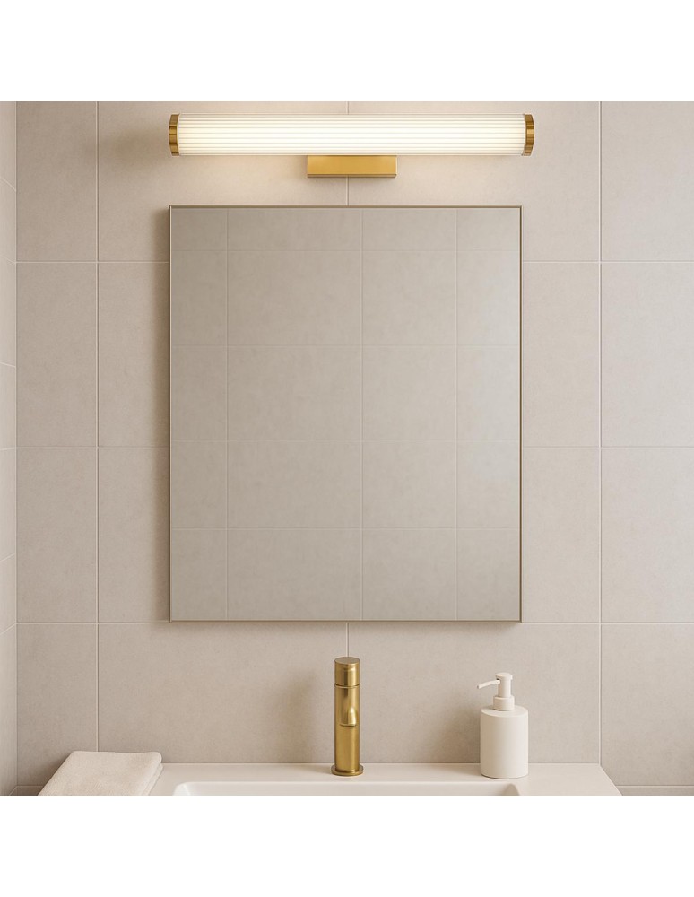 Bathroom wall lamps - Light Prestige Wall lamp Vena 45 cm gold LED CCT LP-1010/1W-45 GD. - product kolory-swiatla.pl 1