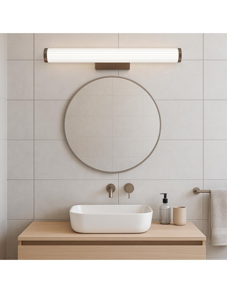 Wall lamps - Light Prestige Wall lamp Vena 60 cm coffe LED CCT LP-1010/1W-60 CF - product kolory-swiatla.pl 3