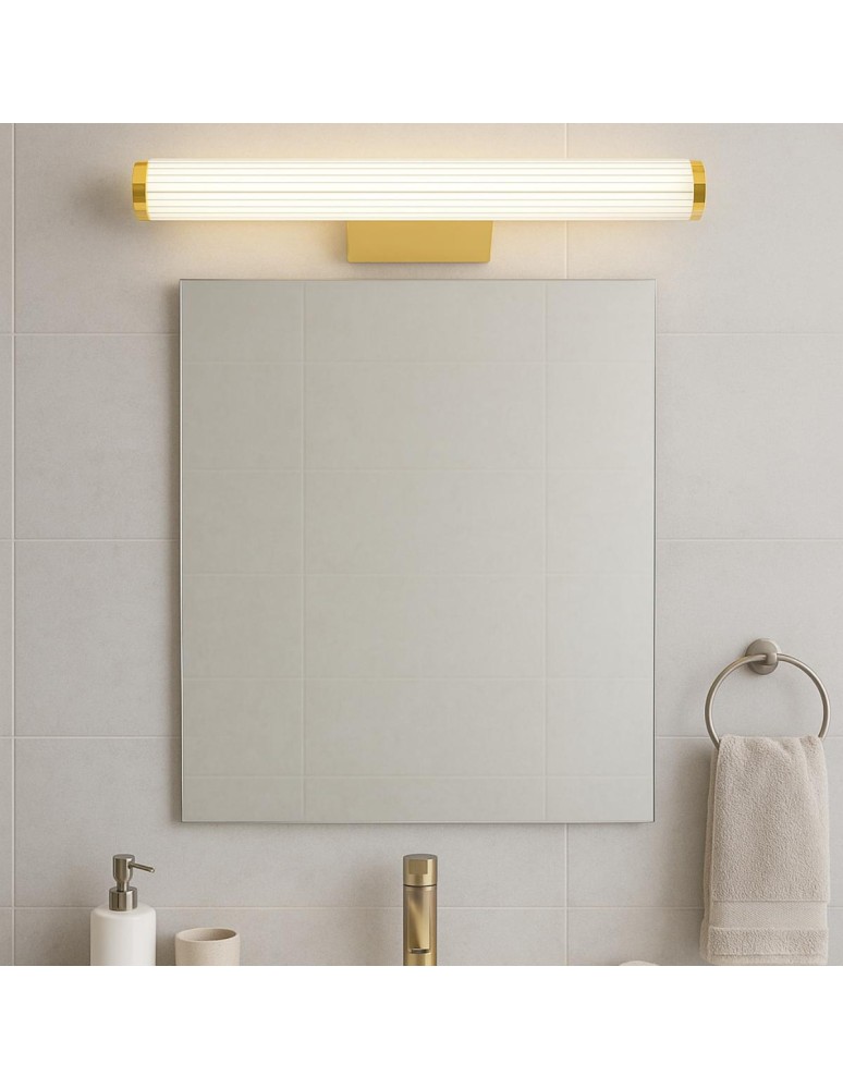 Bathroom wall lamps - Light Prestige Wall lamp Vena 60 cm gold LED CCT LP-1010/1W-60 GD. - product kolory-swiatla.pl 1