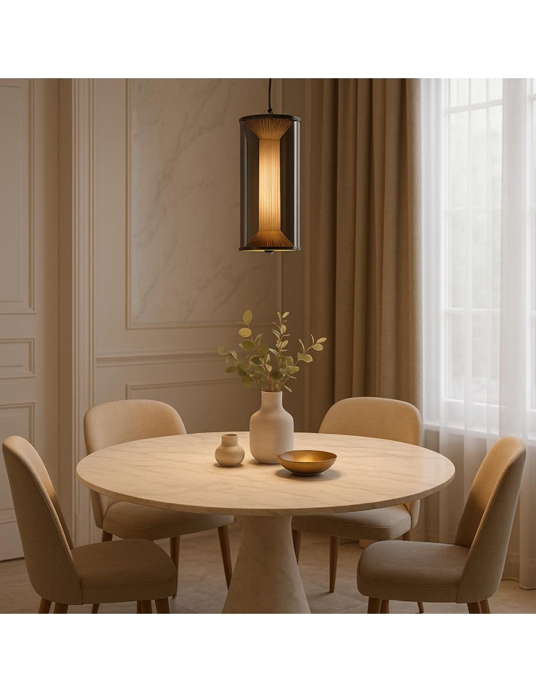 Pendant lamps - Light Prestige Aeris smoke LED CCT pendant lamp LP-2137/1P SM - product kolory-swiatla.pl 2