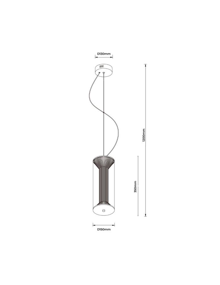 Pendant lamps - Light Prestige Aeris transparent LED CCT pendant lamp LP-2137/1P TR - product kolory-swiatla.pl 6