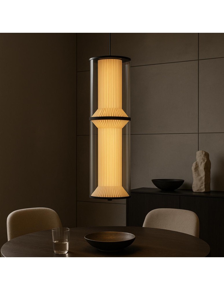 Light Prestige Lampa wisząca Aeris 2 transparentna LED CCT LP-2137/2P TR Light Prestige Lampa wisząca Aeris 2 transparentna LED CCT LP-2137/2P TR