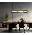 Light Prestige Lampa wisząca Aeris 3 linia dymna LED CCT LP-2137/3L SM