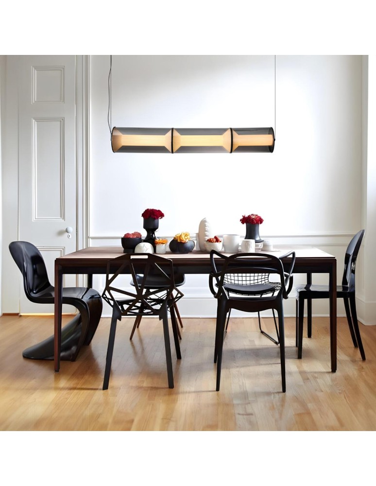 Pendant lamps - Light Prestige Aeris 3 line transparent LED CCT pendant lamp LP-2137/3L TR - product kolory-swiatla.pl 4