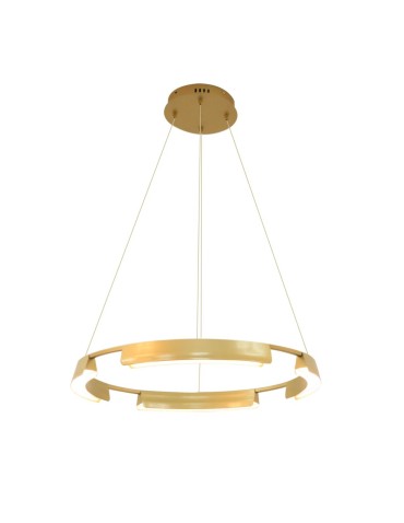 Light Prestige Tura 60cm gold LED CCT pendant lamp LP-9786/1P 60cm GD.