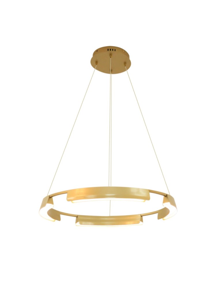 Pendant lamps - Light Prestige Tura 60cm gold LED CCT pendant lamp LP-9786/1P 60cm GD. - product kolory-swiatla.pl 1