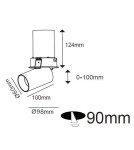 Light Prestige Reflektor Avila biały LED 3000K LP-0355 WH