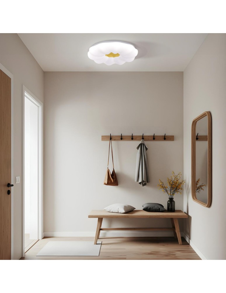 Light Prestige Plafon Ariva 40 cm biały LED 4000K LP-8321/1C-40 WH