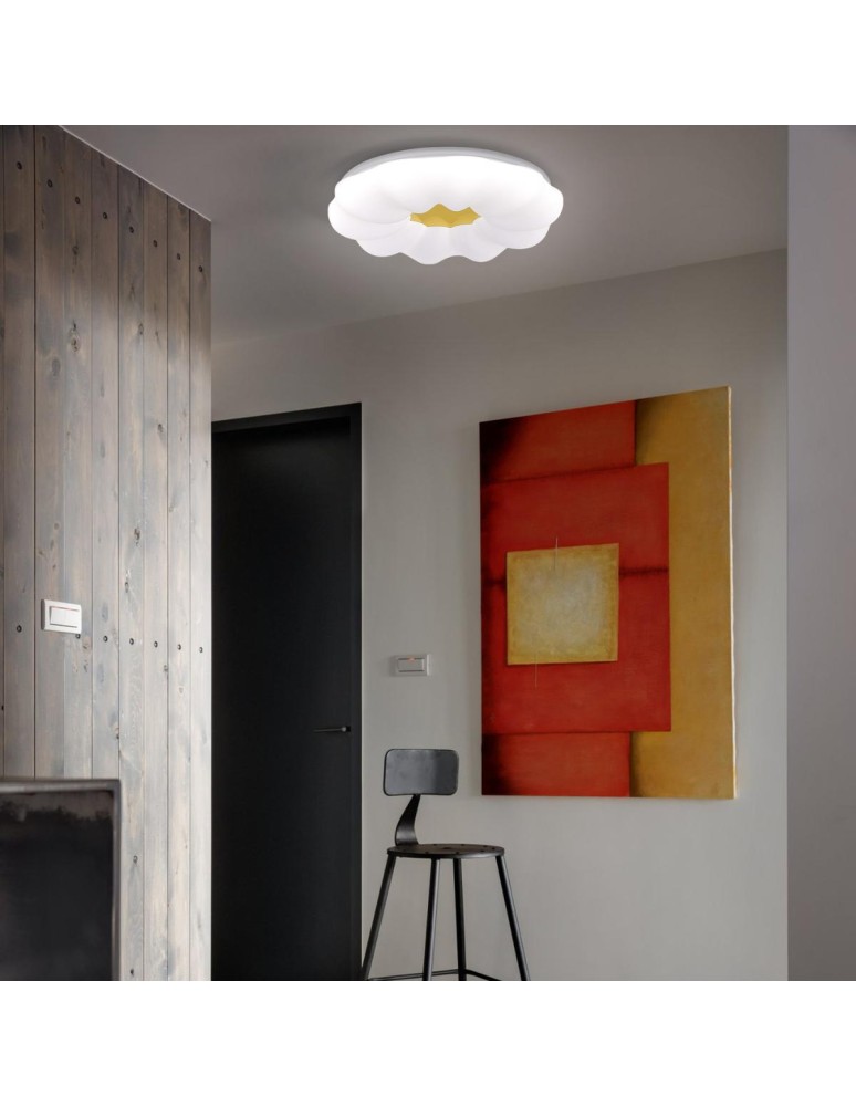 Light Prestige Plafon Ariva 40 cm biały LED 4000K LP-8321/1C-40 WH