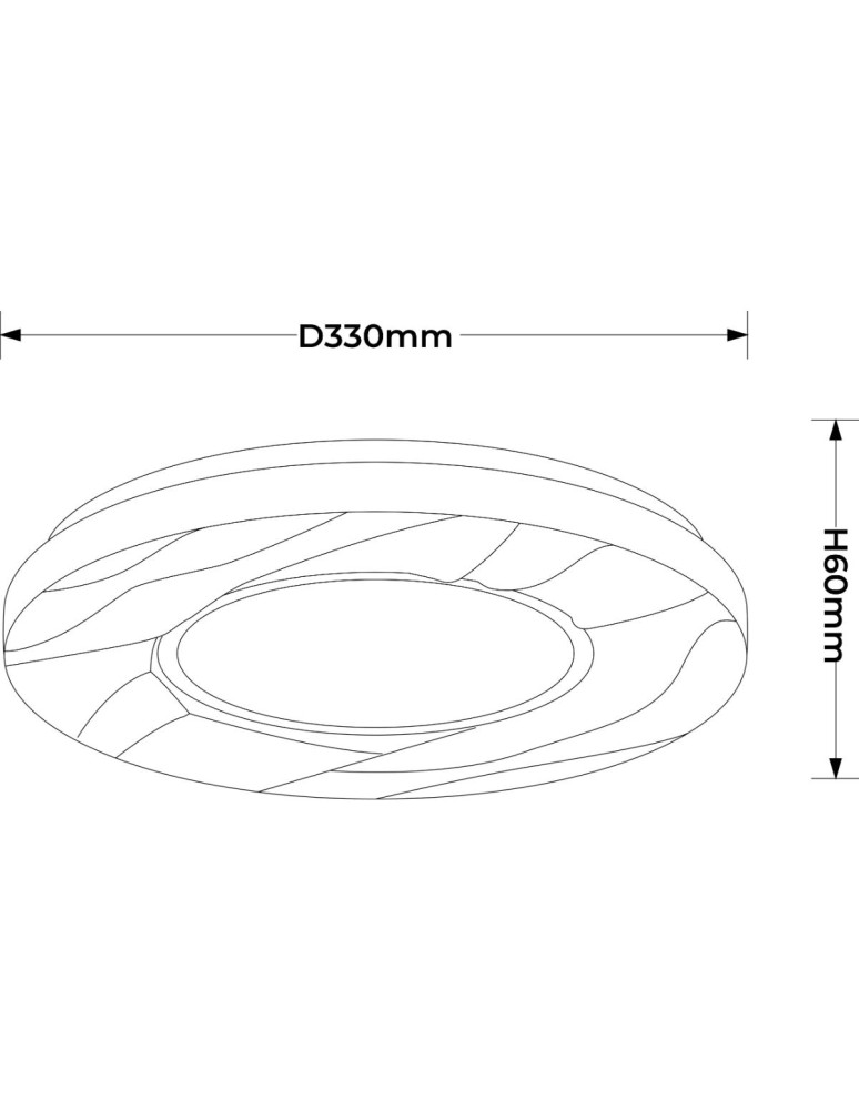 Light Prestige Plafon Tenaro 33 cm biały LED 4000K LP-7312/1C-33 WH Light Prestige Plafon Tenaro 33 cm biały LED 4000K LP-7312/1C-33 WH