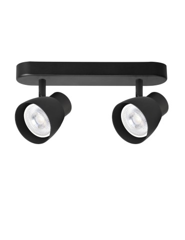 Light Prestige Dravo 2 spot czarny 2xGU10 LP-9523/2WS BK