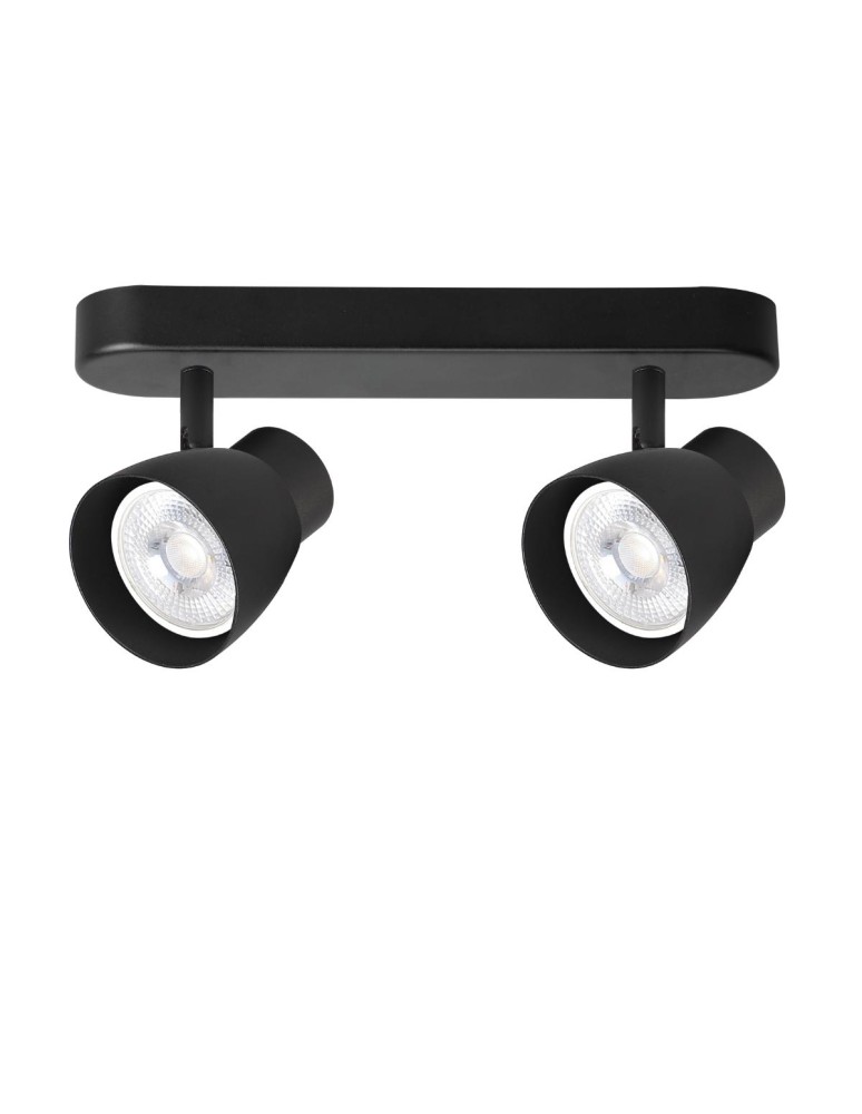 Light Prestige Dravo 2 spot czarny 2xGU10 LP-9523/2WS BK