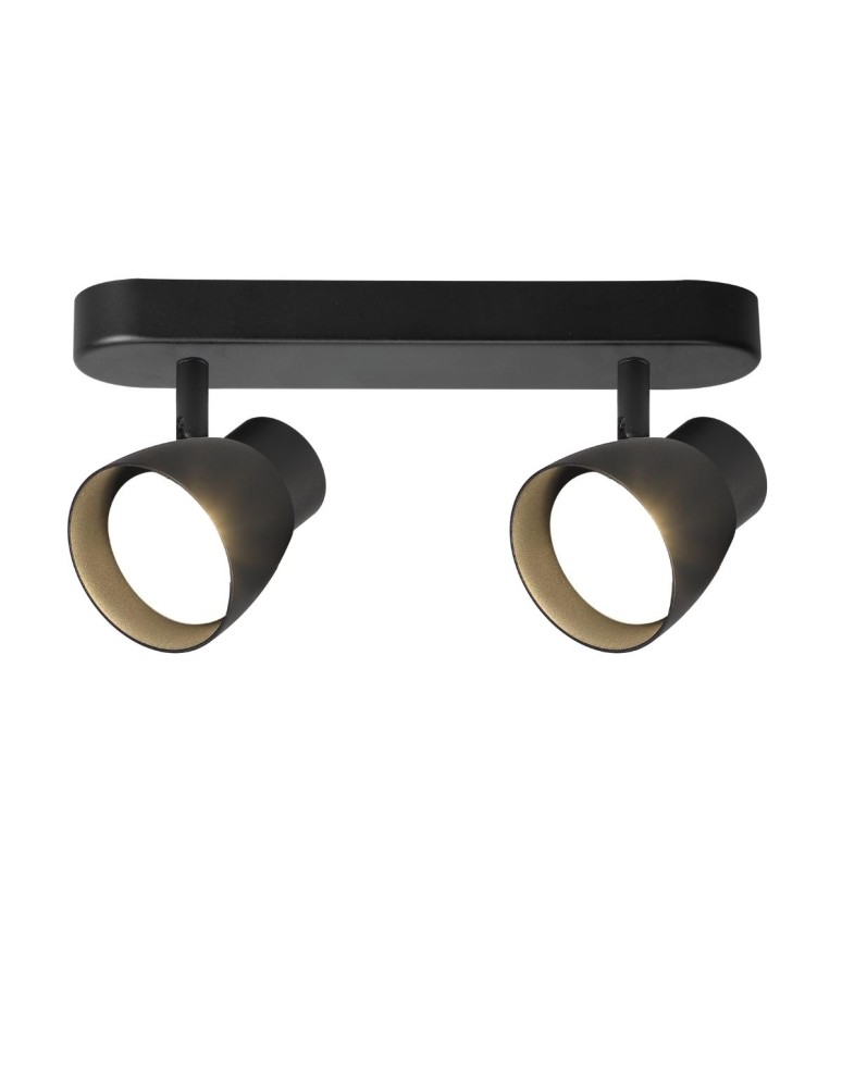 Light Prestige Dravo 2 spot czarny 2xGU10 LP-9523/2WS BK