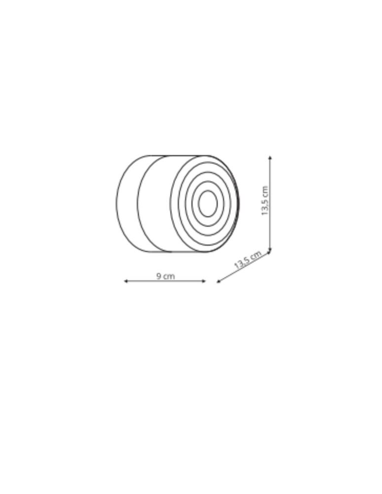 Light Prestige Kinkiet Orria bursztyn LED CCT LP-5476/1W AM