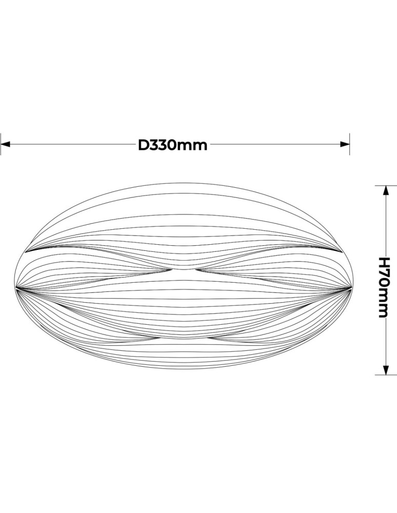 Light Prestige Plafon Moluna 33 cm biały LED 4000K LP-9623/1C-33 WH