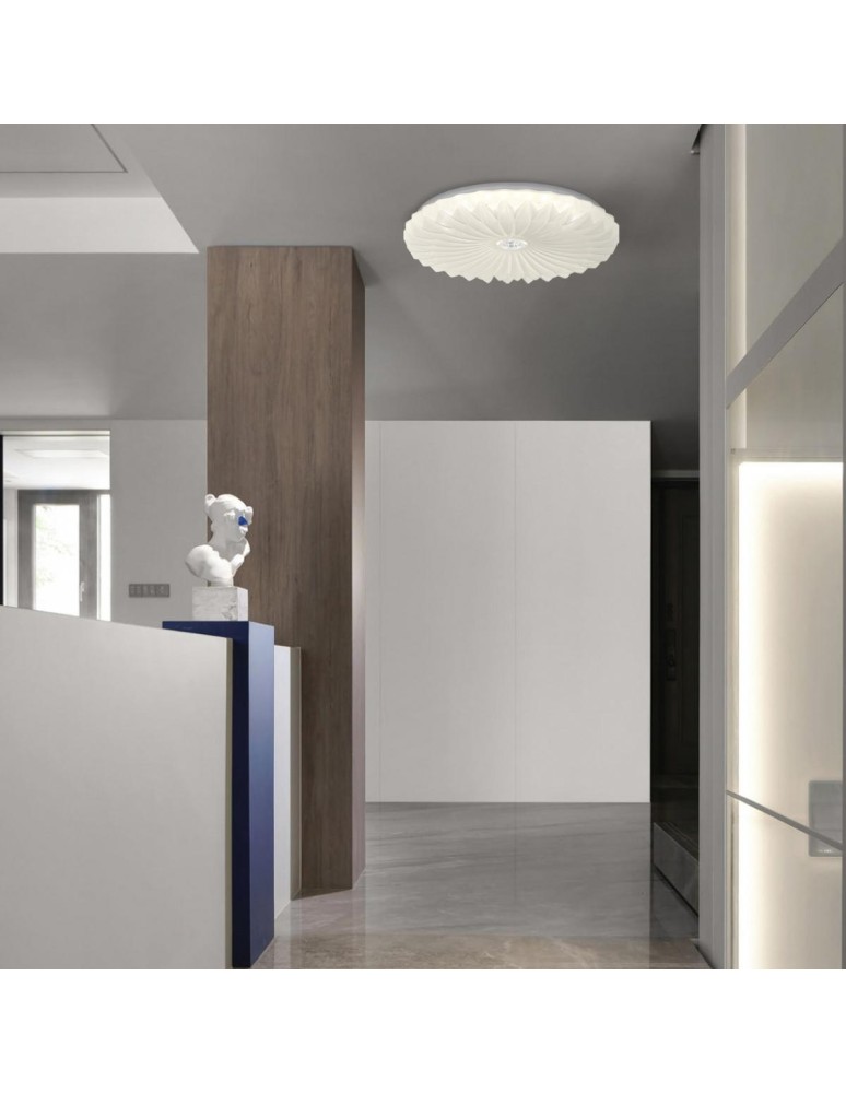 Light Prestige Plafon Zivora 33 cm biały LED 4000K LP-4890/1C-33 WH