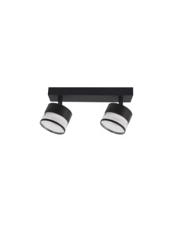 Light Prestige Spot Kendal 2 transparetny / czarny GX53 LP-6331/2WS TR/BK