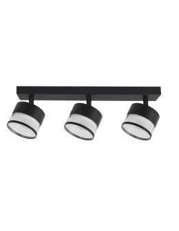 Light Prestige Spot Kendal 3 transparetny / czarny GX53 LP-6331/3WS TR/BK