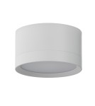 Bathroom ceiling lamps - Azzardo Marton IP44 White Mat 1xGX53 Ceiling Lamp AZ6442 - product 1