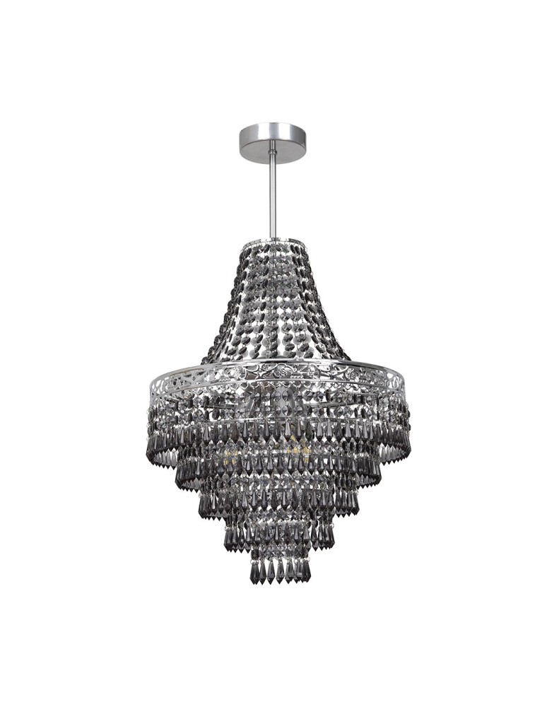 Milagro Żyrandol CORAL Black 3xE14 MLP1585