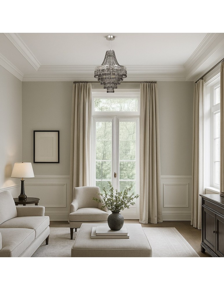 Milagro Żyrandol CORAL Black 3xE14 MLP1585 Milagro Żyrandol CORAL Black 3xE14 MLP1585